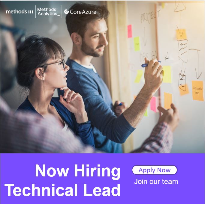 MethodsDigital's tweet image. We&apos;re #hiring a #TechnicalLead - #nodeJS / #Azure to take the lead of development teams on projects, promote best working practices, make design decisions, carry out code reviews, &amp;amp; deliver high quality products from our Scottish office. More info 👉apply.workable.com/methods/j/D5A3…
