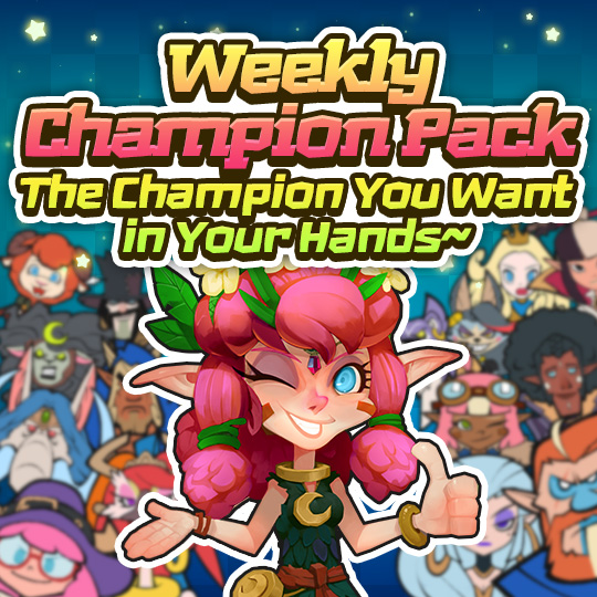 Nano_Legends's tweet image. Pick 'em and grow 'em faster with the new Weekly Champion Package!

bit.ly/3Em8jxC

#NanoLegends #Champion #mobilegame #update #strategygames