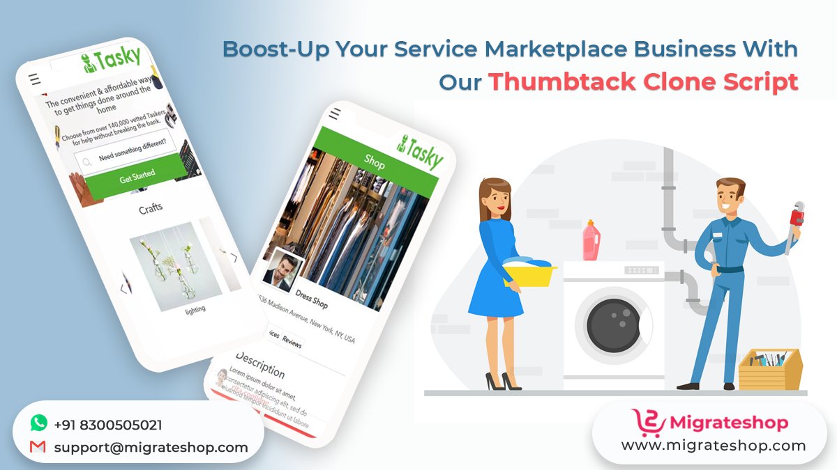 migrateshop's tweet image. An Online Script That Makes It Easy To Create A Comprehensive On-Demand Services Website - TaskRabbit
Click Here: bit.ly/2Rf5eML
#taskrabbit #taskrabbitclone #taskrabbitclonescript #taskrabbitcloneservicescript #taskrabbitcloneapp #servicemarketplacebusiness #migrateshop