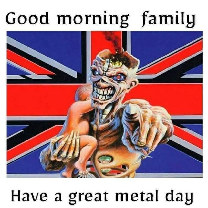 MetalForever_1's tweet photo. Bonne journée ✊🤘🔥😈#metalfan #ironmaiden https://t.co/GKSPC7VP4T