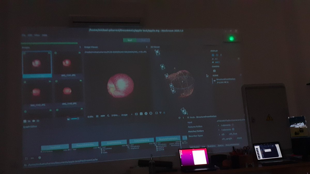 3rd day of 3d scanning and 3d printing seminar <a href="/FablabCuenca/">Fablab Cuenca</a> dealing with kinect, meshroom and void technique! <a href="/AmusingErasmus/">ErasmusAMUSING</a>
So interesting!