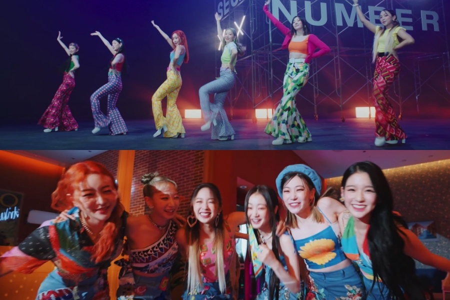 soompi's tweet photo. WATCH: #SECRET_NUMBER Has A "Fire Saturday" In Colorful MV For Comeback With 2 New Members
https://t.co/Ah0djinZnn https://t.co/mnzul6PwGz