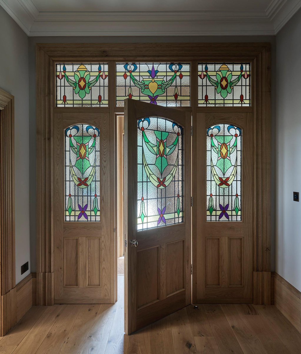 How amazing do our doors and windows look 😍 Fabulous design work by @orangedesignstudio, so elegant and simply stunning. So honoured to have been a part of this project. #timber #bespoke #doors #windows #engineeredwood #fenestration #construction #arcitecture #design