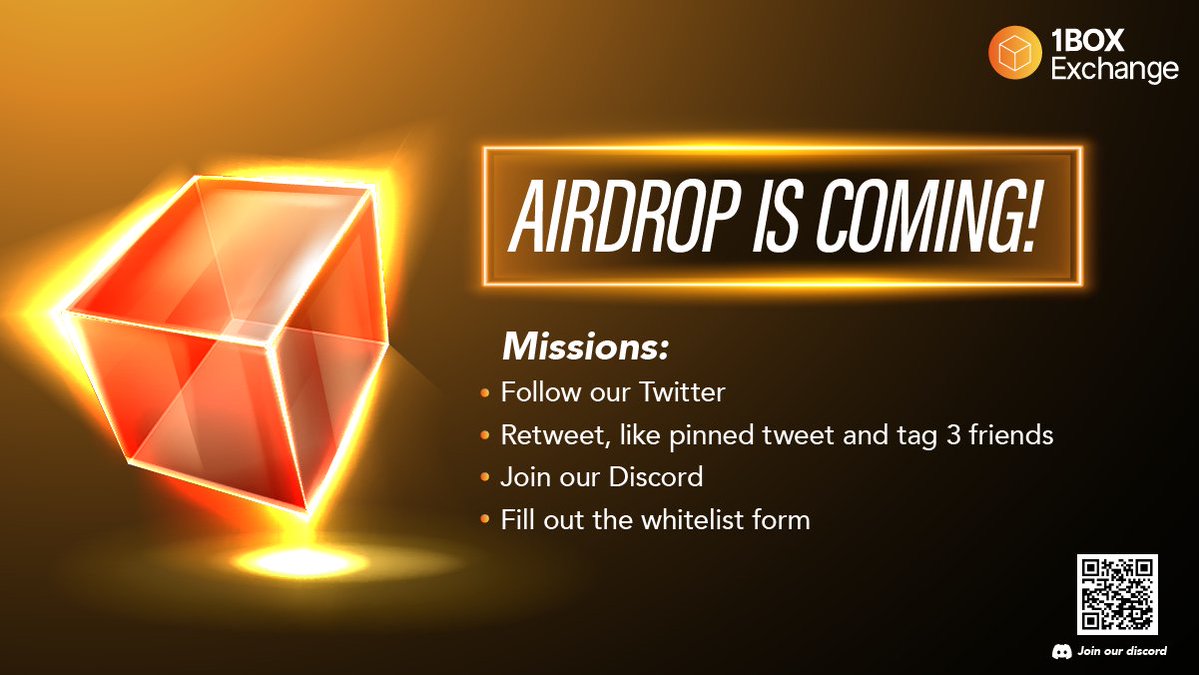 1Boxnft's tweet photo. 🔥#NFTAirdrop incoming🔥
We are dropping some valuable #NFT in the coming weeks. If you want to get whitelisted, be sure to:
1️⃣Follow @1boxnft
2️⃣RT, like our pinned tweet and tag 3 friends
3️⃣Join https://t.co/VKJjJc5n5K
4️⃣Fill out this form https://t.co/iofrpyYzQf

#NFTCommmunity https://t.co/gD8X9g2Vx1