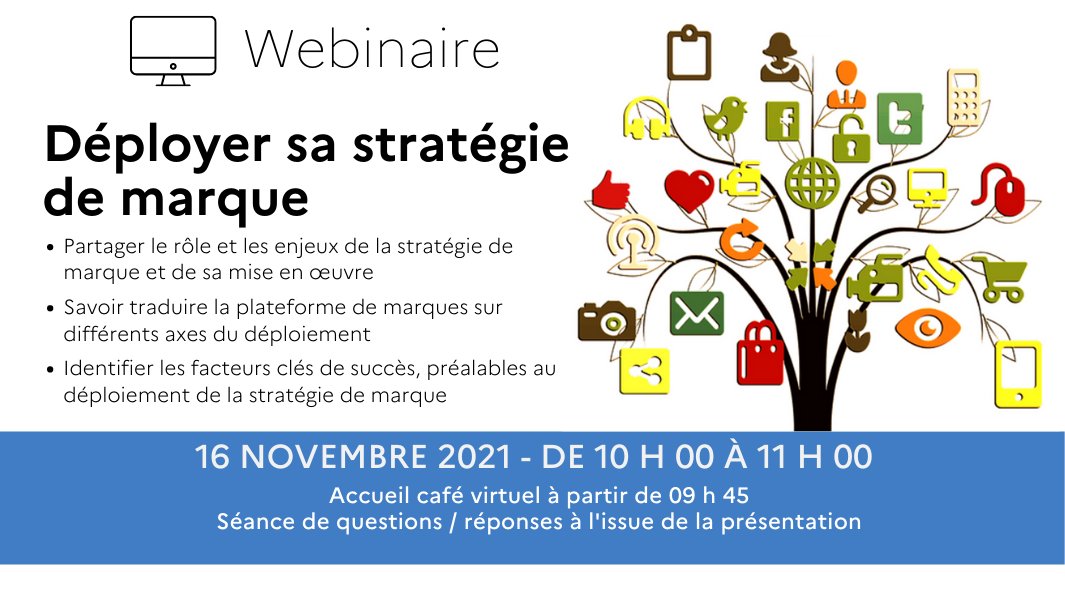 [Événement] Opérateurs de l'Etat, vous êtes intéressés par le déploiement d'une stratégie de marque ? Rendez-vous le 16 novembre pour des conseils et une méthode. Inscriptions par mail à l'adresse apie-actualite@finances.gouv.fr
