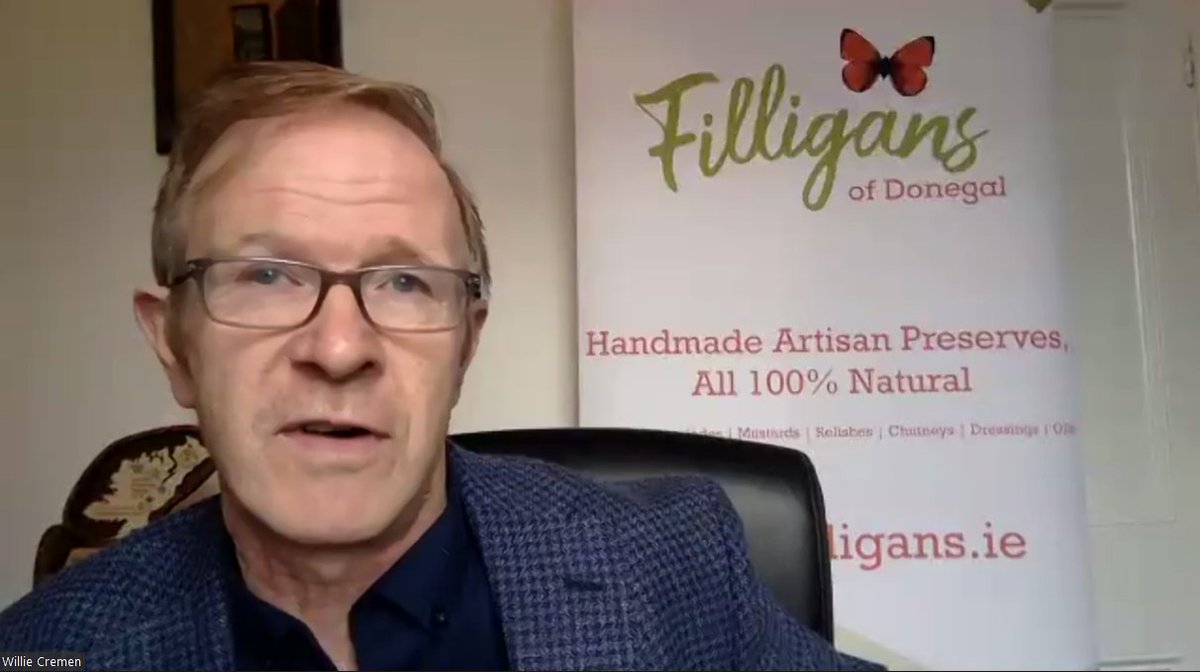 donegalcouncil's tweet photo. Edel MacBride &amp; Willie Cremen share their experiences from #BuyDonegal and about how co-promotion helps the entire Donegal business eco-system https://t.co/qatquvM7cZ