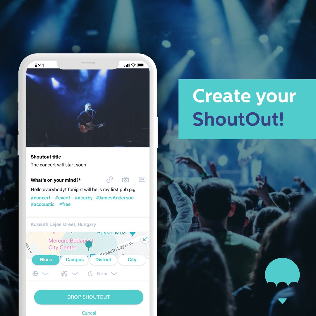 ParaShout App tweet media