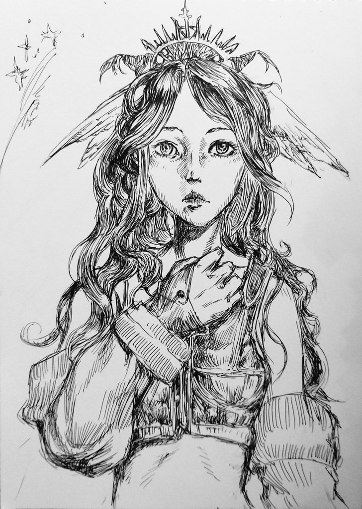 以前描いたモノ⑫

2日描けてないです😅
もし、楽しみにしてくれている人がいたのなら、すみません。

無駄に色々悩んでしまって描けませんでした😅

#イラスト 
#illustration 
#オリジナル 
#Original 
#過去絵 
#イラスト好きさんと繋がりたい 