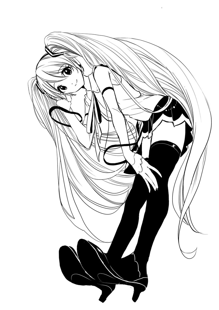 初音ミク塗り絵 のイラスト マンガ作品 7 件 Twoucan 初音ミク塗り絵 のイラスト マンガ作品 7 件 Twoucan