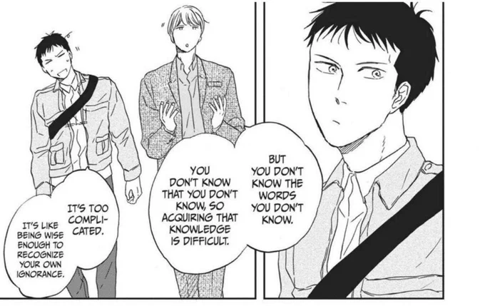 Every second conversation these two have is something I would rant about high at two in the morning and it's so funny 
