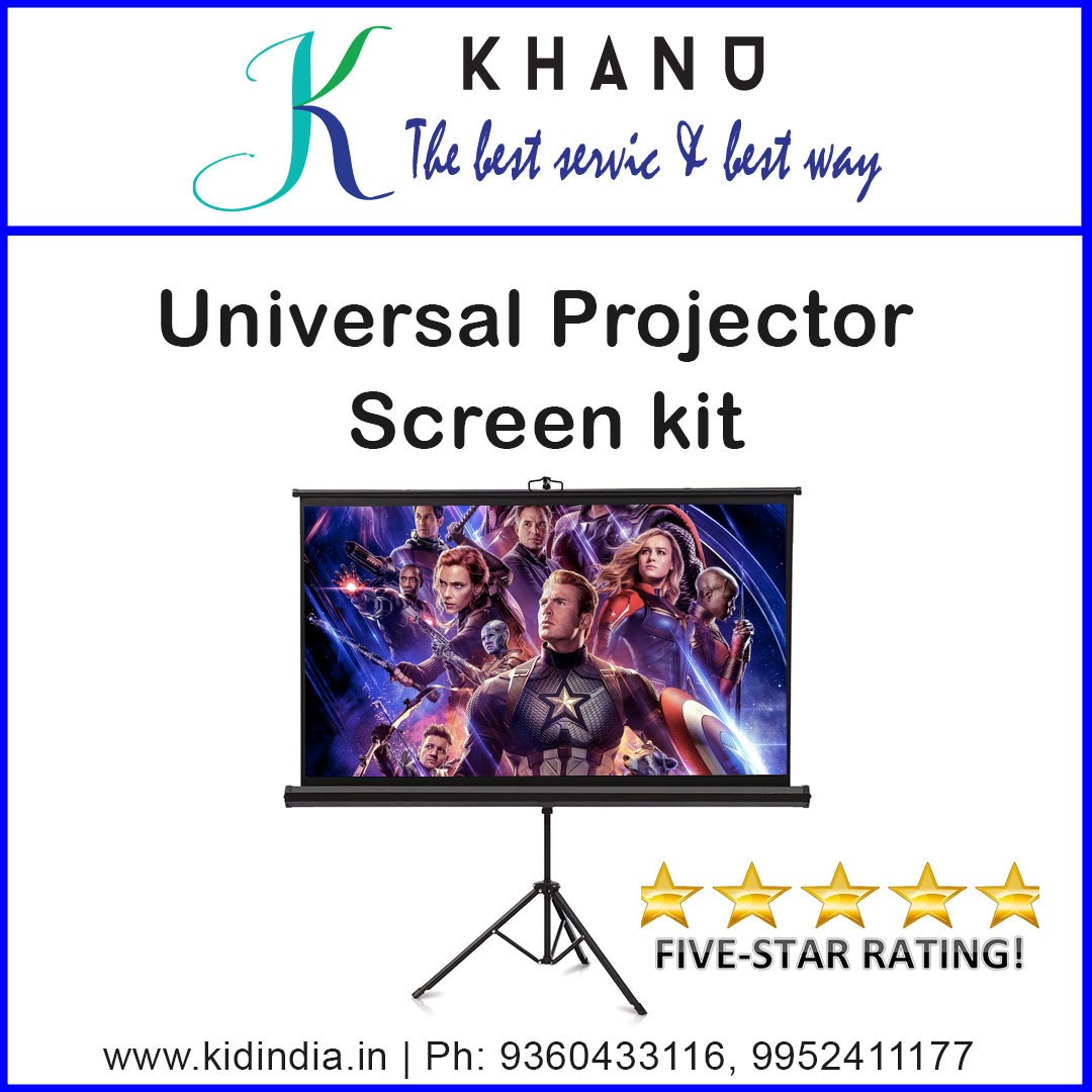KhanuIndia's tweet image. Projector Screen Kit
kidindia.in @KhanuIndia 

◘ Portable Adjustable Projection Screens
◘ A Unique Tripod mechanism with locking Device
◘ With Stand wear and tear of rental Market
◘ Integrated Carry Handle

#Screen #Projectorscreen #Screenkit