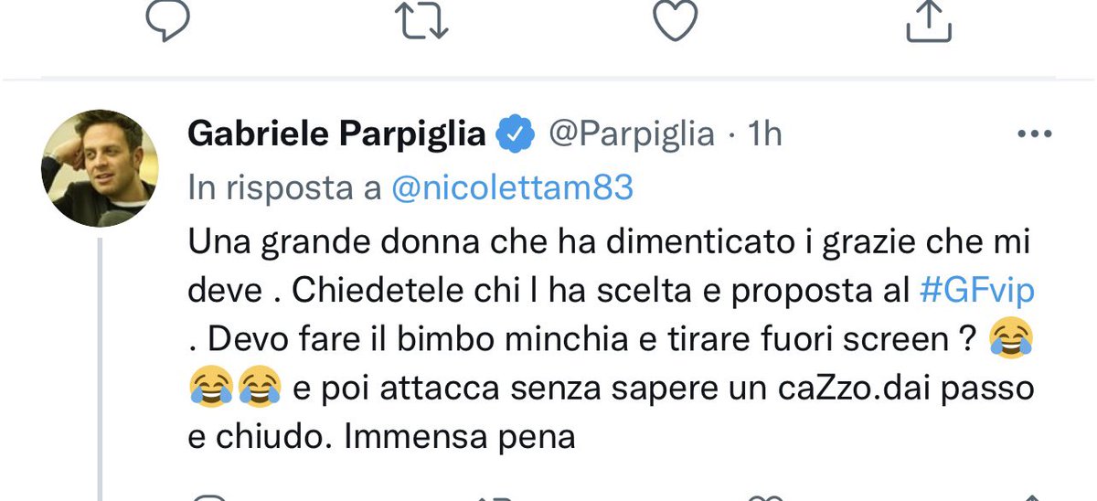 Sonialorenzini4's tweet photo. Non ho inziato questa cosa ma vorrei finirla da grande donna quale sono ha detto bene … ecco i grazie che dovevo e che ho sempre dato IO!!!  Se poi dobbiamo tirare fuori gli screen da bimbi minchia nessun problema presente https://t.co/tVv3JkiV9g