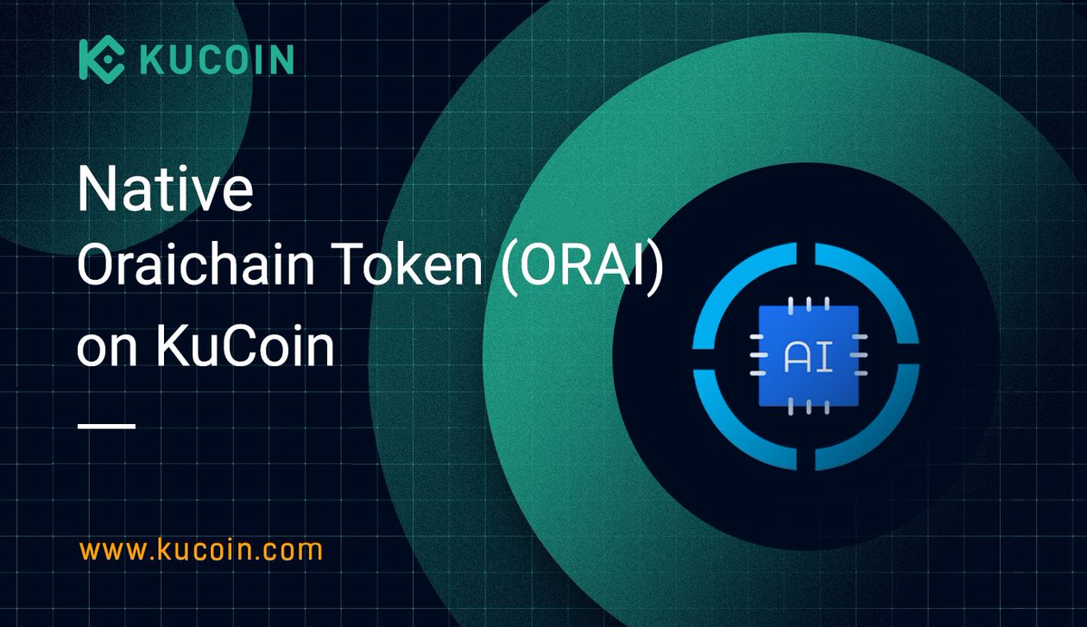 oraichain's tweet photo. 🔥𝐍𝐚𝐭𝐢𝐯𝐞 𝐎𝐫𝐚𝐢𝐜𝐡𝐚𝐢𝐧 𝐓𝐨𝐤𝐞𝐧 (𝐎𝐑𝐀𝐈) 𝐢𝐬 𝐧𝐨𝐰 𝐬𝐮𝐩𝐩𝐨𝐫𝐭𝐞𝐝 𝐨𝐧 𝐊𝐮𝐂𝐨𝐢𝐧🔥 

👉 To celebrate this event, a Trading Competition and APR campaign on Oraichain Mainnet will soon be announced! https://t.co/HqU8mdFWqs