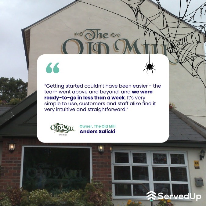 "We were ready-to-go in less than a week" - find out how you can boost revenue by 30% and reduce staff costs by 20% this spooky season! 
Click on the link in our bio for more information this Halloween 🎃👻 #Halloween #SpookySzn #Hospitality #OrderandPay #Bars #EPOS