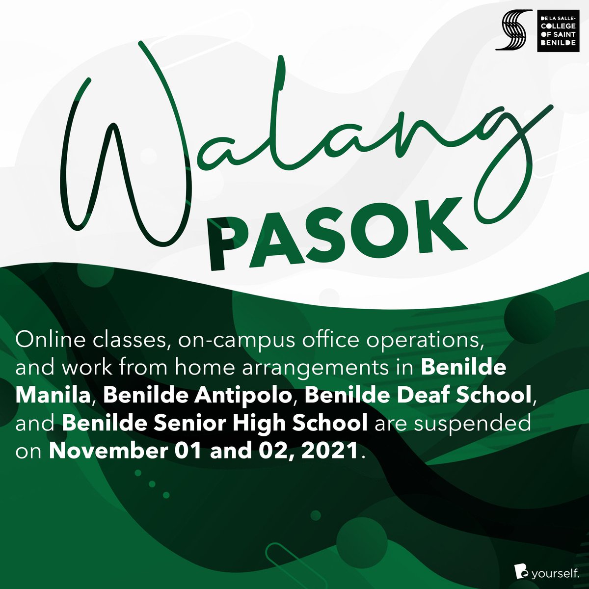 Benilde Central Student Government tweet media