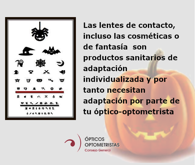 Cgcoo_es's tweet photo. 👁️ Si usas lentes de contacto incluso las cosméticas o de fantasía, no olvides consultar con el óptico-optometrista. No te juegues tu salud visual en estas fiestas de Halloween 🦇
#Halloween #lentes #cosmeticas #decorativas #ojos #disfraz #salud #visual https://t.co/Le2bqK5ZM6