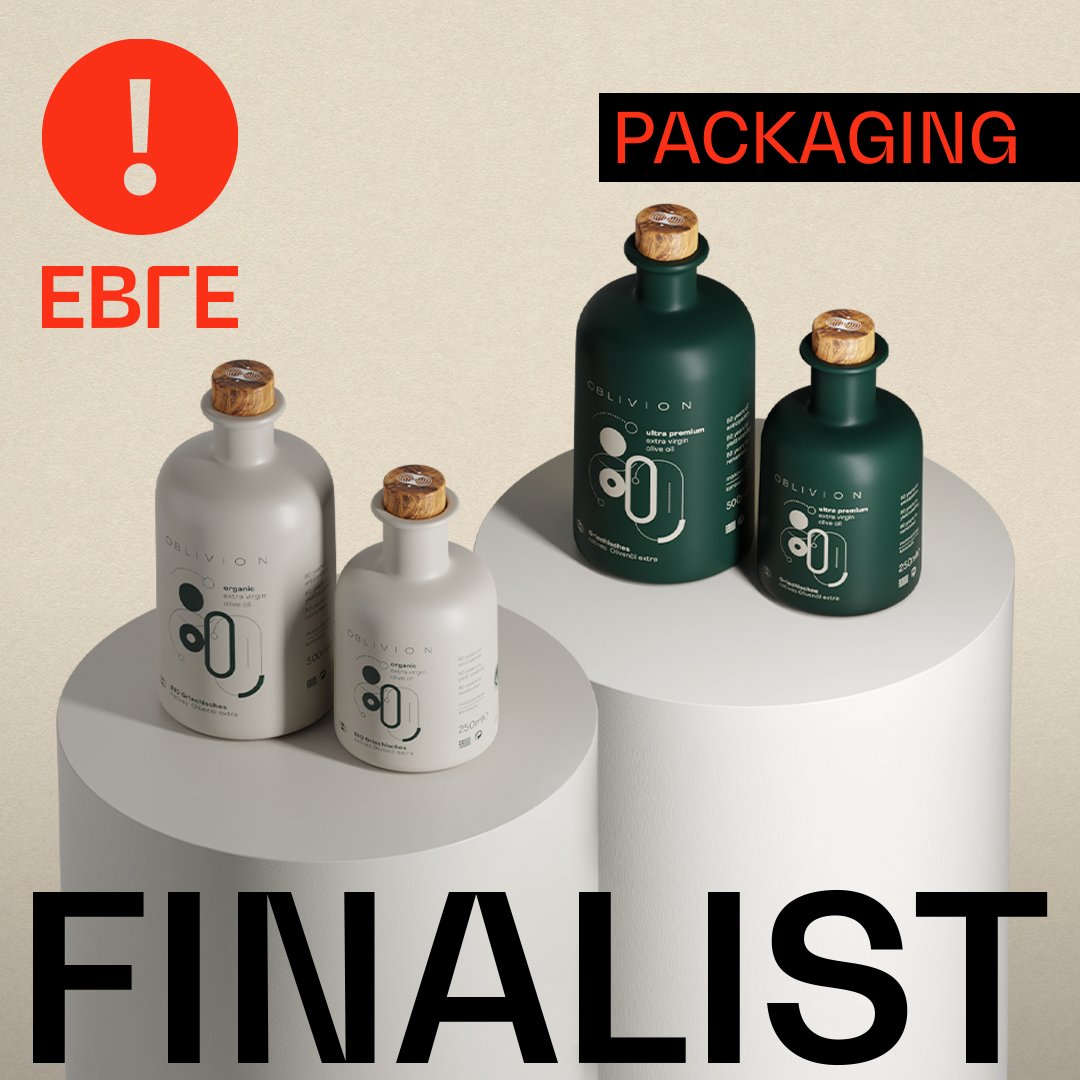 The Web Design and Packaging Design Project by Artware for the brand Oblivion Olive Oil is a proud Finalist in ΕΒΓΕ 2021 Awards. Thank you for the recognition 🙏.

#evge #designawards #finalist #artware