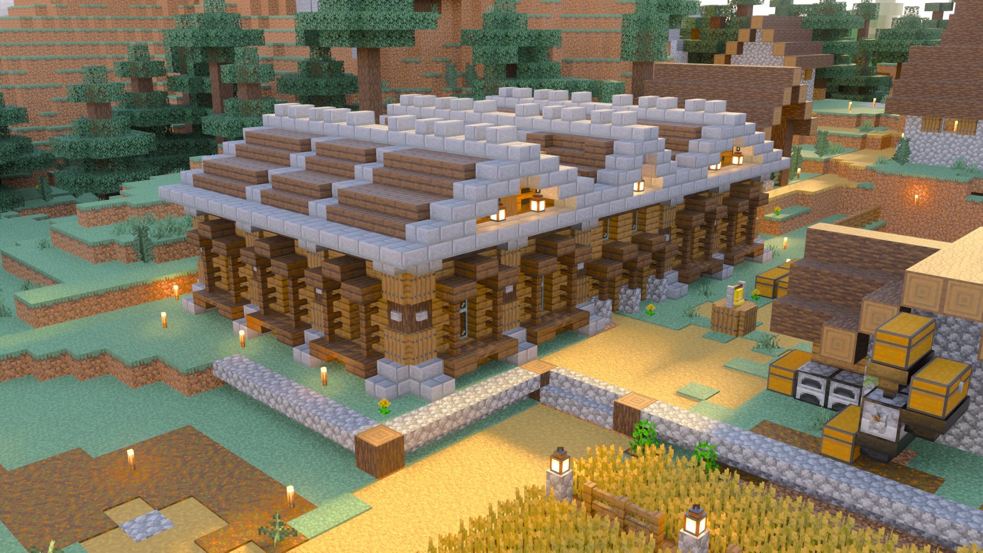 Twitter 上的 宝条みちる Minecraft Rt Kogumapro 今日は村人の交易所を作ってみました マイクラ Minecraft建築コミュ マインクラフト Minecraft サバイバル建築クラブ T Co 32yycqjux7 Twitter
