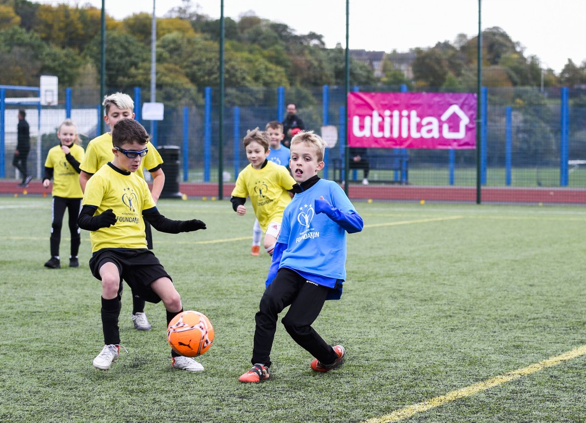 EFL's tweet photo. ⚽️ We're delighted to be supporting the @UtilitaFootball Football Festival at @htafcfoundation this morning! 

#EFL | @UtilitaEnergy https://t.co/reaAPiv9SG