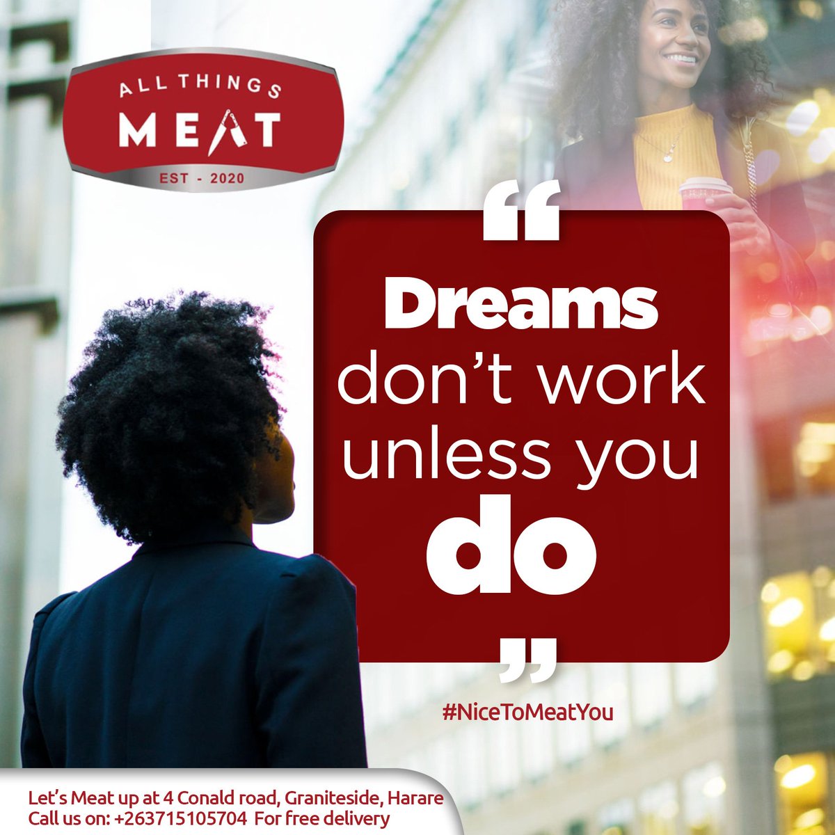 AllThingsMeatZw's tweet photo. #AllThingsMeat Wednesday Wisdom

@Allthingsmeat would like to remind you that nothing great just happens! Always apply yourself, do your best and strive for excellence, that’s the only way you will get ahead.
#NiceToMeatYou 
. 
. 
. 

#Nyama #mackerel #fish #pig #cow https://t.co/6490U5UxMx