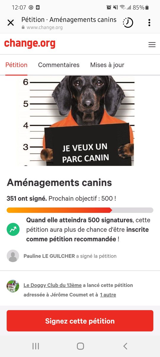 le_guilcher's tweet photo. Notre pétition atteint desormais plus de 350 signataires preuve que nous sommes nombreux à partager les mêmes besoins. On continue 🤞nous voulons ce parc canin ! 
Cependant, toujours dans l'attente d'un retour de la mairie de Paris @jerome_coumet @mairiedu13 @Anne_Hidalgo https://t.co/2Y0req7gNK