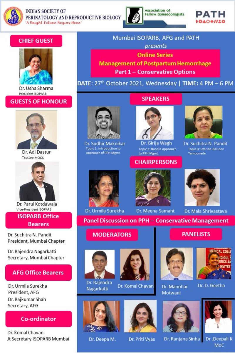 Postpartum hemorrhage the biggest cause of maternal mortality in the world. Learn more as healthcare experts discuss the benefits of <a href="/PATHtweets/">PATH</a> &amp; #SinapiBiomedical’s life-saving innovation, the uterine balloon tamponade. Join here: bit.ly/3Gs0bO8