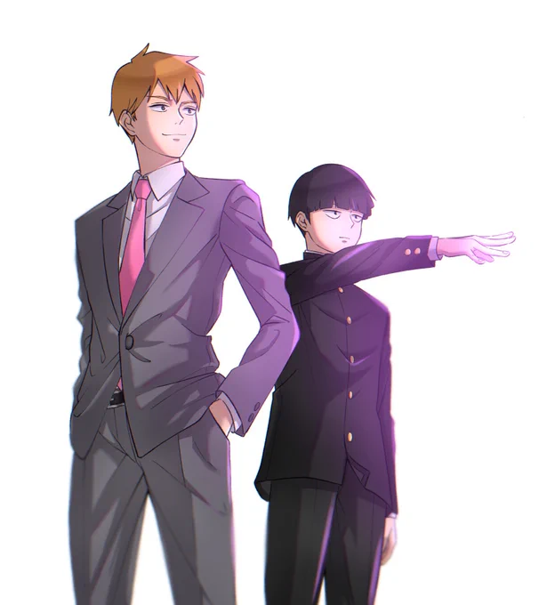 5億年ぶりに師弟描きました
3期ありがとう!!
#モブサイコ100 