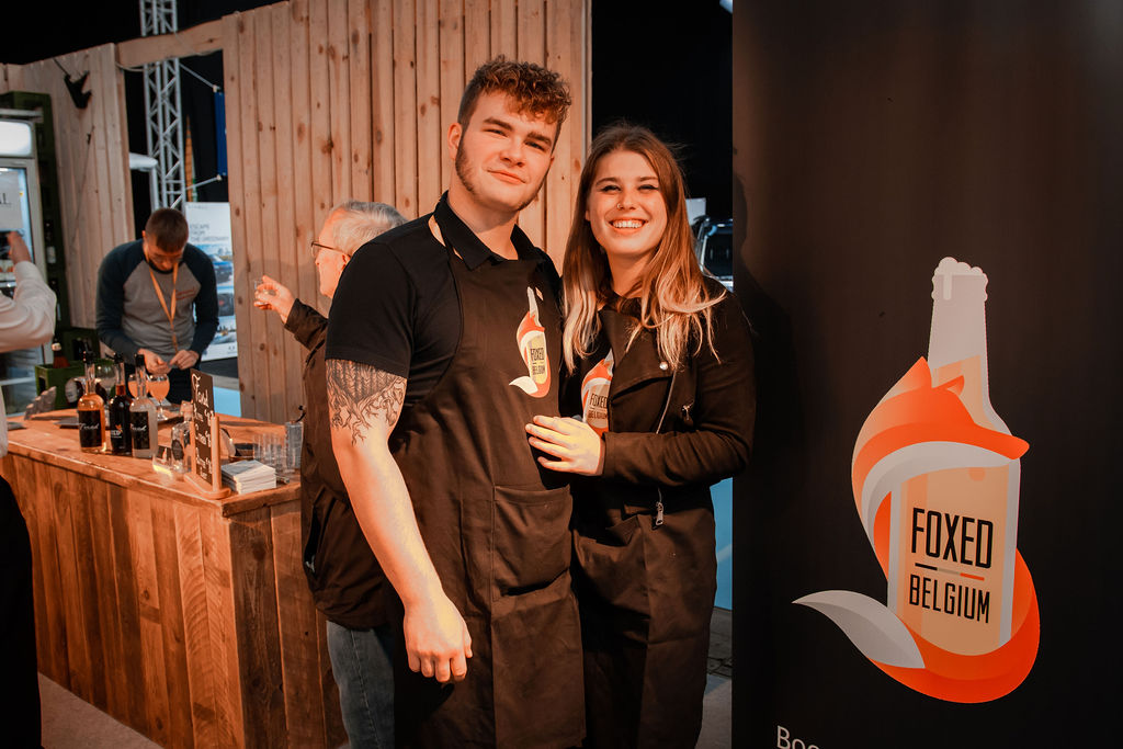 IdeaFactoryAHS's tweet photo. Amare Events, Pep-Up, Foxed en Valenko bemachtigden vorige week een plekje aan de @_gentrepreneur_
 stand op de #jaarbeursgent. 4 dagen lang deelden ze hun passie en verhaal voor het grote publiek. 👇 📷https://t.co/WfRak9TsYd https://t.co/yV7bBq80yk