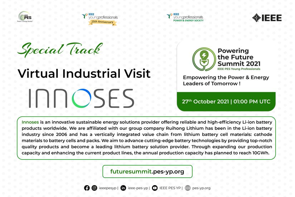 IEEEWSAyp's tweet photo. IEEE PES Young Professionals Powering the Future Summit 2021 brings you a virtual industrial visit to Innoses
Date : 27th Oct 2021, Wednesday
Time: 1:00 PM UTC
#ieee #ieeepes #ieeepesyp #powerandenergy #virtualsummit #globalconference #energysummit #PFS21 #PFS2021 https://t.co/p16N5fW6aR