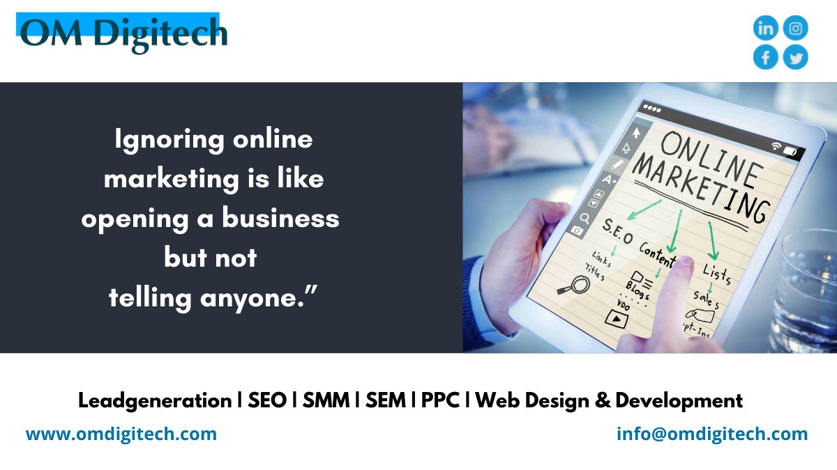 omdigitech's tweet photo. Business adaption in the digital era
#SEO #SMM #PPC #consumerengagement #digitalmarketing #marketing #omdigitech #onlinemarketing #ads #ROI #contentwriting #contentmarketing #fintech https://t.co/Syx8cgN4cV