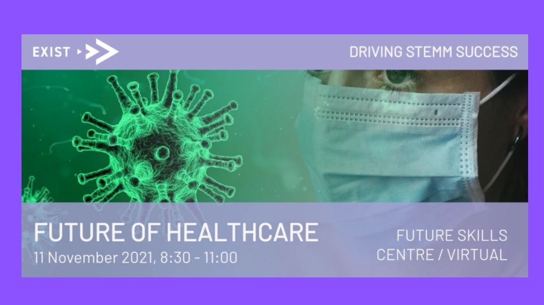 South West CoE in Satellite Applications (@southwest_coe) on Twitter photo Sign up for this <a href="/EXIST_Exeter/">EXIST</a> event to find out how new #technologies can help with some of the #care sector challenges.
Anna <a href="/MankeeWilliams/">Anna Mankee-Williams</a> from <a href="/SouthWest_CoE/">South West CoE in Satellite Applications</a> <a href="/FalmouthUni/">Falmouth University</a> is one of the speakers.
👉'Future of Healthcare'
📅11th Nov 0830-1100
🖱️bit.ly/3DWddkQ Sign up for this <a href="/EXIST_Exeter/">EXIST</a> event to find out how new #technologies can help with some of the #care sector challenges.
Anna <a href="/MankeeWilliams/">Anna Mankee-Williams</a> from <a href="/SouthWest_CoE/">South West CoE in Satellite Applications</a> <a href="/FalmouthUni/">Falmouth University</a> is one of the speakers.
👉'Future of Healthcare'
📅11th Nov 0830-1100
🖱️bit.ly/3DWddkQ