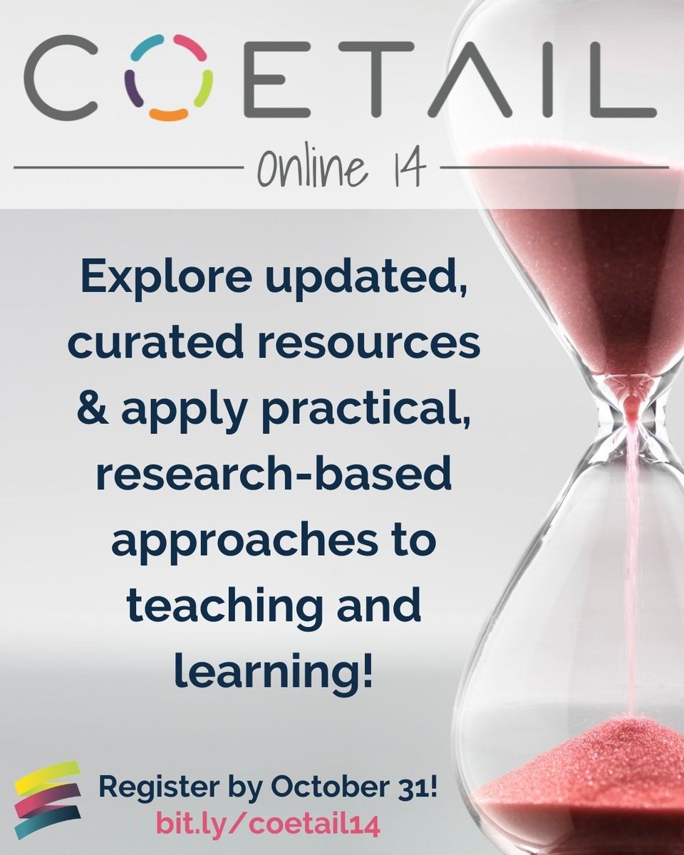 COETAIL's tweet photo. Are you ready to immediately implement your learning?
Become a COETAILer! https://t.co/OOT4zyuACE
#EduroLearning #COETAIL #edchat #edtech #profdev #asiaed #africaed #edchatmena #aussieed #etcoaches #pypchat #mypchat #edchateu #edchatie #techcoach #edutwitter https://t.co/dOMhJr7lHd