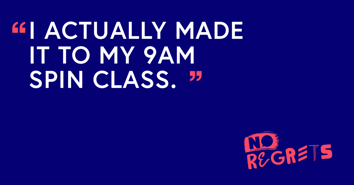 noregretsleeds's tweet photo. We're halfway through the week! Hope everyone's having a good one with #noregrets
#NoRegretsLeeds #SpinClass #Healthy #Exercise #MentalHealth #HealthyBodyHealthyMind #DrinkLessDoMore https://t.co/MyjHj7jyE2