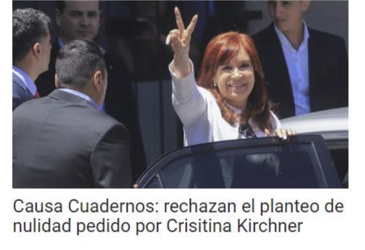 Se le complica a la Jefa.