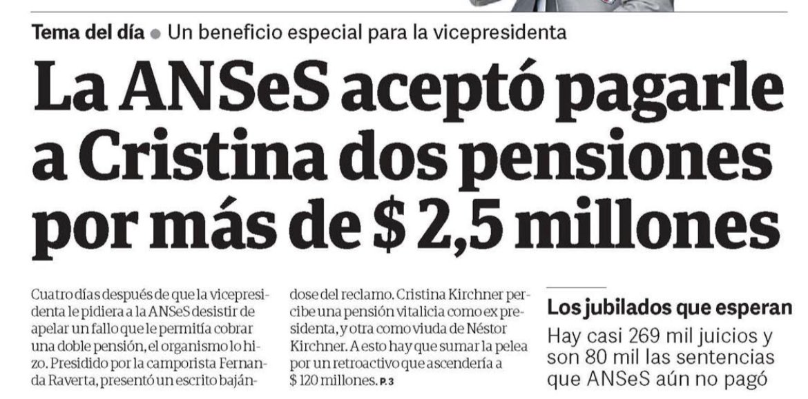 Y ud. si es jubilado/a debe conformarse con la mínima.