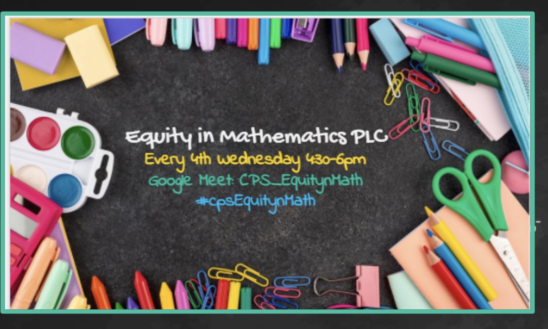 ifugetgive's tweet photo. Today is the DAYπ₯ππ₯ #cpsEQUITYnMATH #IamCPS LETS GET IT!! @owens_mama4 @jack_buddie @lylesle1 @_CrystalMWatson @AketaBarrow @DrWebb513 https://t.co/ZpD64fTGn6