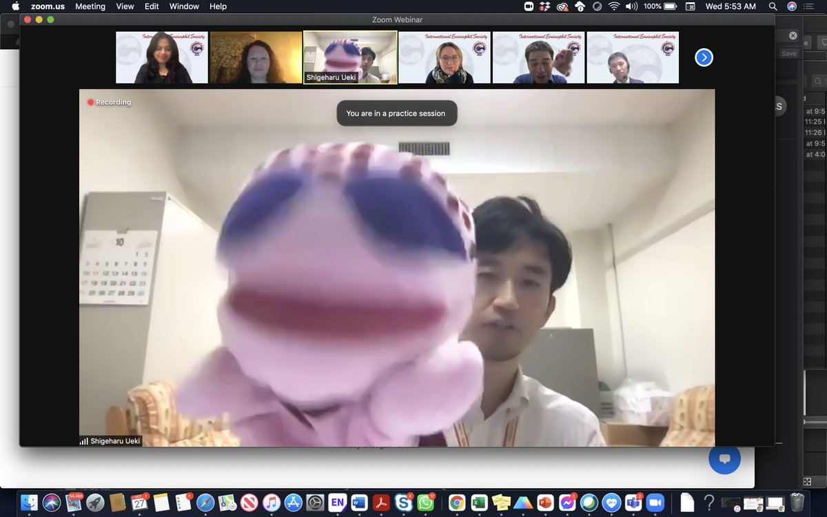 DrMMukherjee's tweet photo. #IESwebinar with #Eosman @EOSMAN_tweets  Eosinophil effector functions.... @EosinophilSoc https://t.co/GC3ZjLSlRm