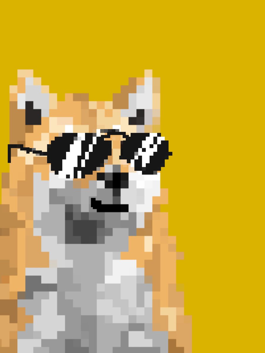 BirdyNFTArtist's tweet photo. Here is my NEW project!
I turn my 'Shiba-GON' to PIXEL!

Let's meet my 'Shiba-XEL'
Now in presale, Thank you!
https://t.co/XjYCPdjoxE https://t.co/DYlXmmHNUR
