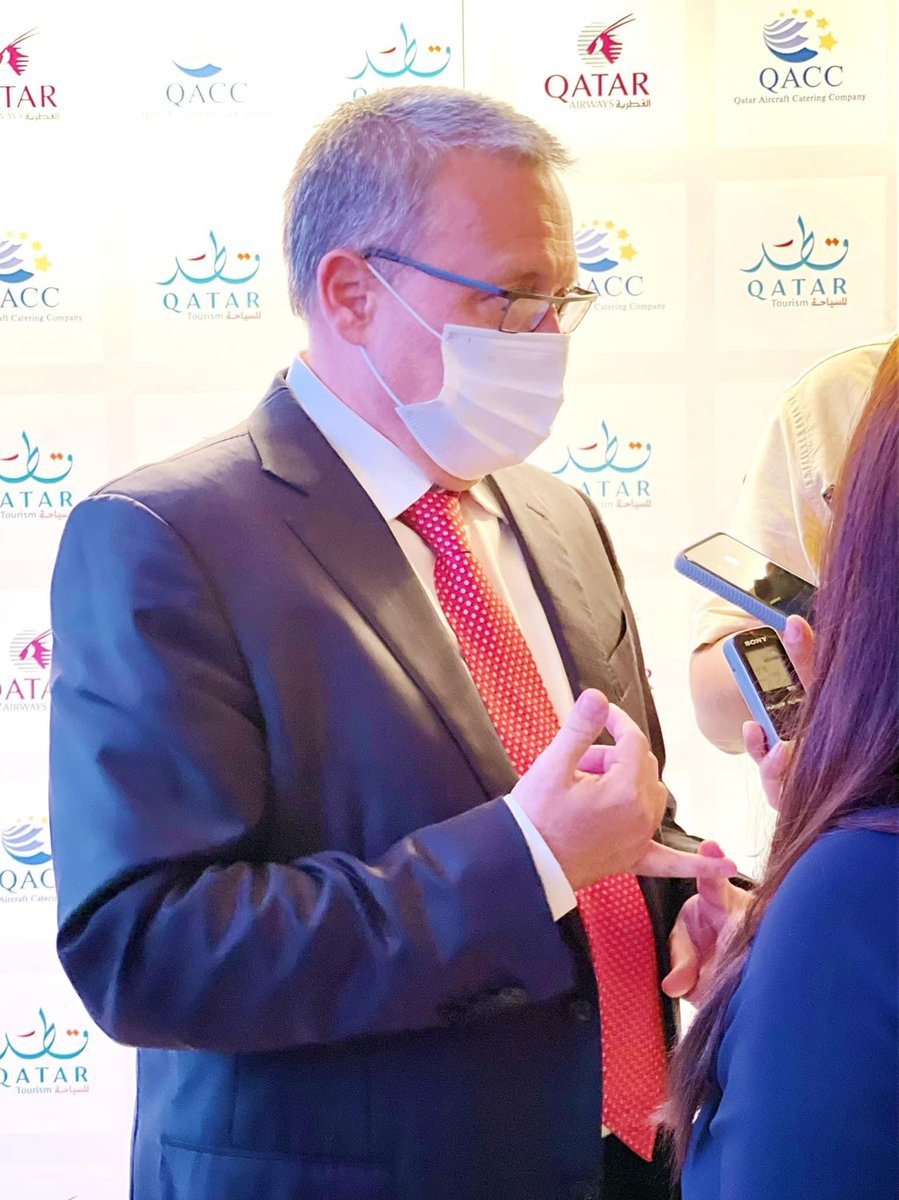 #QabayanTeam yesterday witnessed the Launch of Qatar Tourism's World Class Chefs initiative with Qatar Airways GCE and QNTC's Secretary General His Excellency Mr. Akbar Al Baker and Michelin Star Chef Julien Roucheteau at IZU, Mandarin Oriental Hotel - Doha