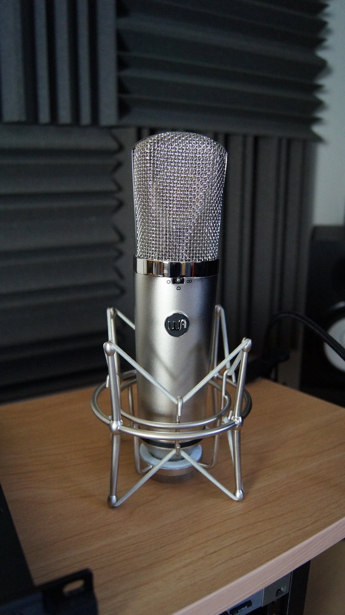 studiovocalist's tweet photo. 📌Test du microphone WA67 à lampe de chez @WarmAudio  Basé autour d'un tube pentode EF86 en référence au Neumann U67 vintage. #clone #vintage https://t.co/5YFZVHbPEl