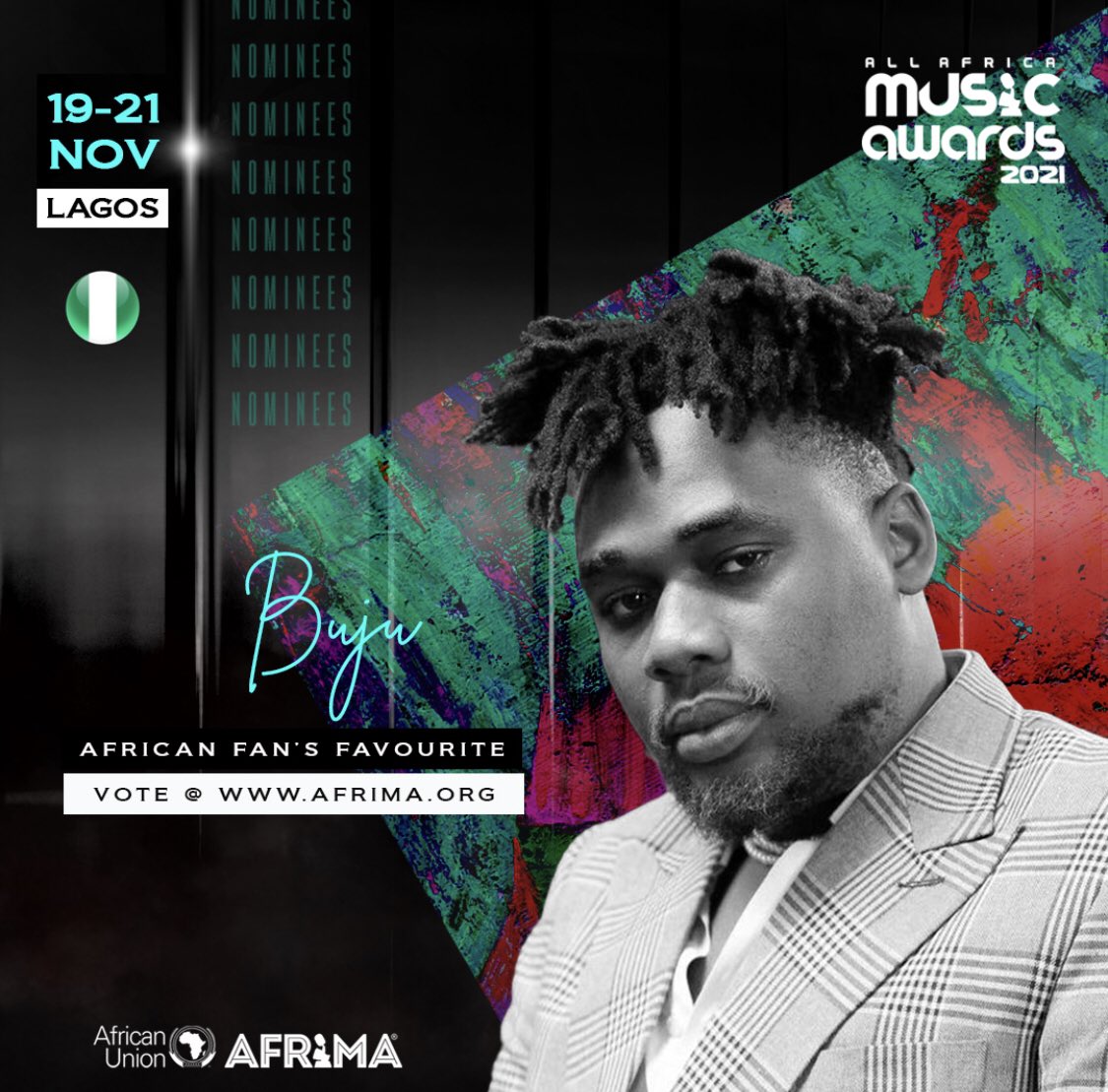 portableme_007's tweet photo. Meet of the Nominees for the Africa Fans Favorite @Bujutoyourears .. #7thAFRIMA #VoteYourFav at https://t.co/Iu9SqtssBo #Afrima2021 https://t.co/SA52XjjRZo