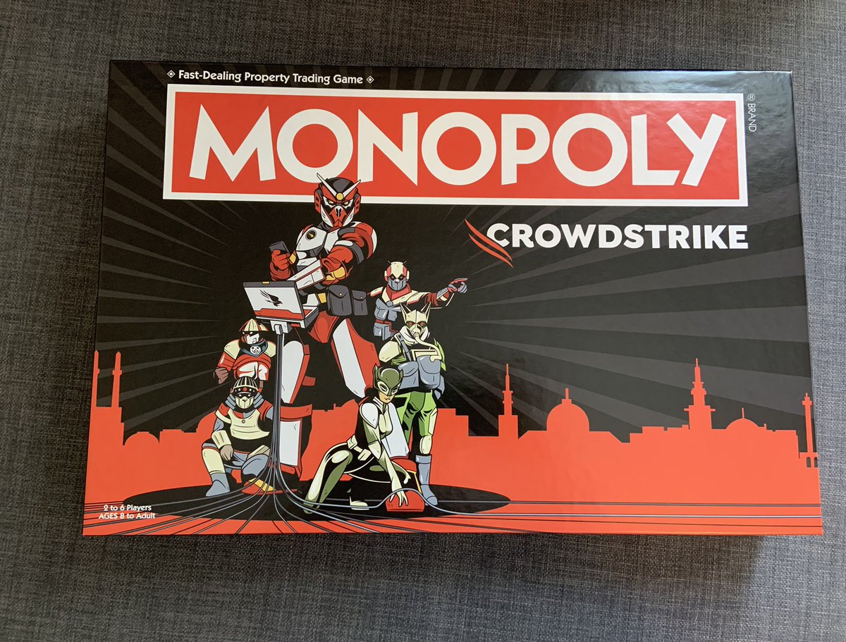 Next level swag.  #CrowdStrike