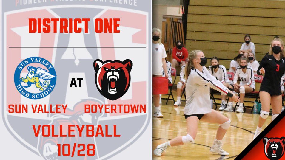 Tickets are now on sale for The Girls District 1 Volleyball game on 10/28 vs Sun Valley. 

Tickets can be purchased thru Ticket Spicket at the link below.  There will be no cash sales at the gate. 

@BASDNEWS 
<a href="/BASH_Stuco/">BASH Student Council</a> 
<a href="/svvolleyball/">Sun Valley Volleyball</a> 
<a href="/svvanguards/">Sun Valley Athletics</a> 

events.ticketspicket.com/agency/93b674b…
