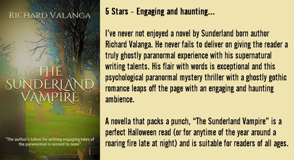 RichardValanga's tweet photo. Such kind words - many thanks to The Wonderful Miriam Smith for cheering me up yesterday with this review ❤️ Perfect for Halloween, my paranormal gothic romance story which was a fun writing break for me and is suitable for all ages... https://t.co/G6pZ4GG9NG