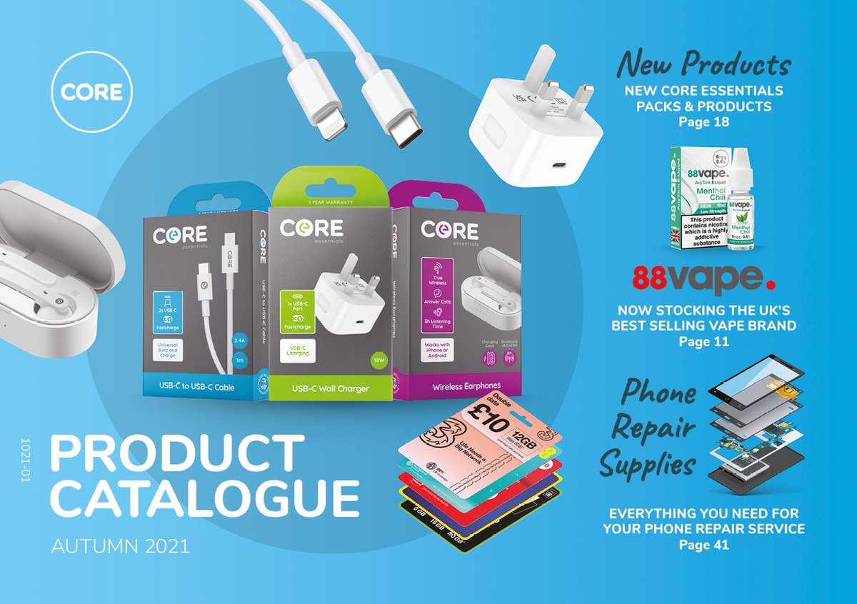 Looking for all the latest products on offer from Core? Then look no further than our NEW Autumn 2021 catalogue. Filled with everything your business needs to increase its profits - web.core-retail.com/catalogue