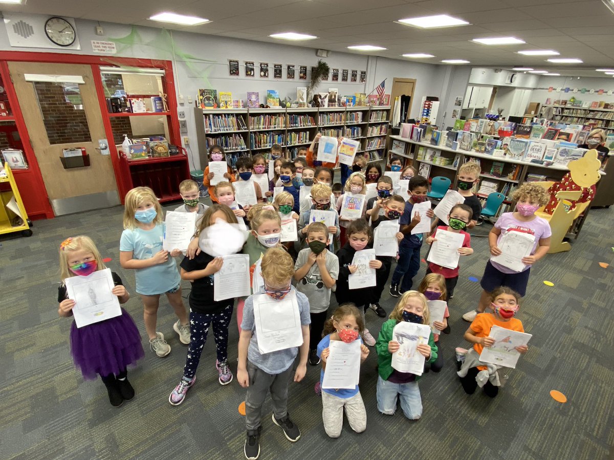 First graders celebrated the close of their first writing unit: Small Moments; Writing With Focus, Detail &amp; Dialogue. Students learned to plan, sketch and write a true story about themselves across pages. Congratulations to all of our published authors! ⁣@TCRWP