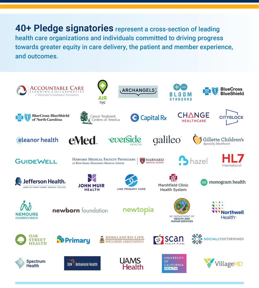 galileomedical's tweet photo. We are proud to be one of the 40 healthcare leaders that have signed the @healthevolution Health Equity Pledge committing to collect, stratify, and review data about race, ethnicity, language and sex to advance #healthequity. Learn more: https://t.co/eSIAEFlFwW https://t.co/NKgb8pGaDz