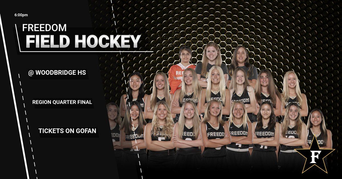 Good luck to Field Hockey as they travel to Woodbridge for the first round of Regionals!  Tickets on GoFan:  gofan.co/app/school/VA2…