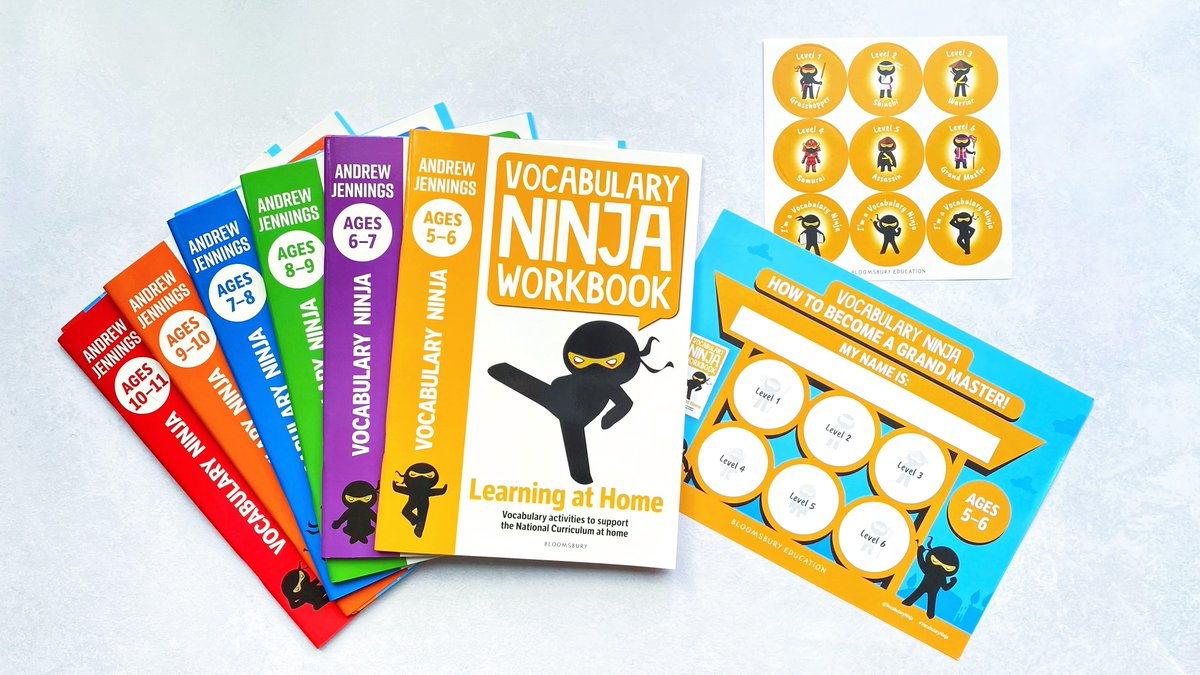 ⭐ FLASH HALF-TERM GIVEAWAY ⭐

Do you want to win a full set of <a href="/VocabularyNinja/">Vocabulary Ninja</a> Workbooks and sticker charts? 

We are giving away these bundles to THREE lucky winners this half term 🤩

Retweet to win. UK only. Closes 3rd November 2021. 11.59pm.