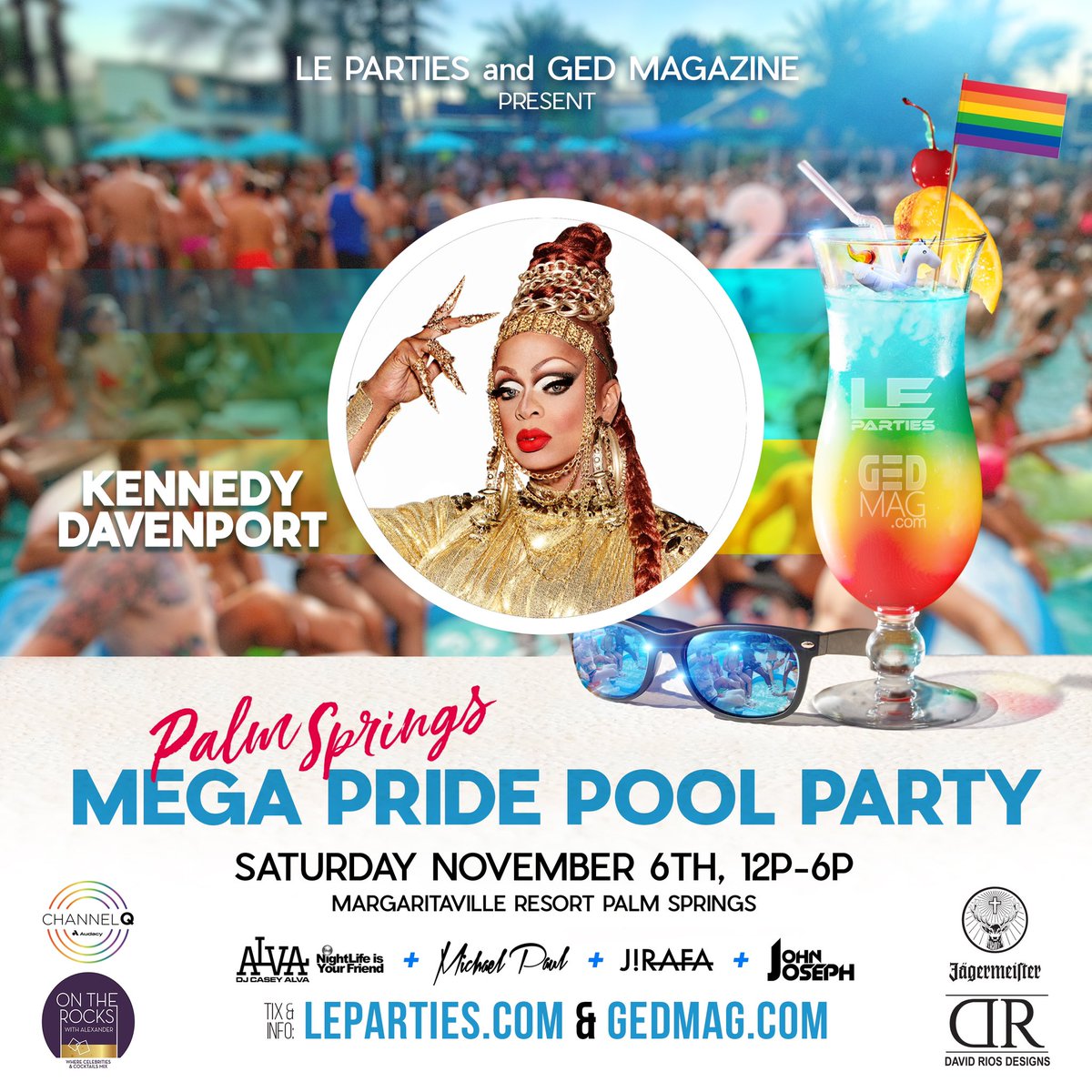 GEDmagazine's tweet photo. We’re less than 2 weeks away from soaking up some sun at the Palm Springs Pride Pool Party 🌵☀️💦 For tix &amp; more info, visit https://t.co/m85dlrKRod #pride #palmsprings https://t.co/PY7H8pnQ9Z